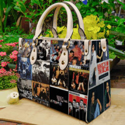 Nkotb Leather Handbag