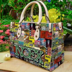 Nofx Leather Handbag