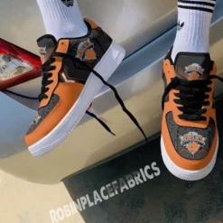 New York Knicks Air Force Shoes