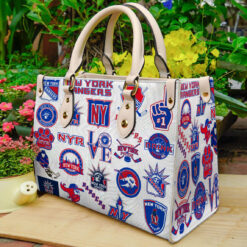 New York Rangers 4 Leather Handbag