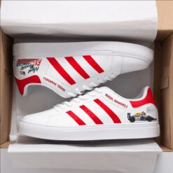 Nigel Mansell Red Stan Smith Shoes