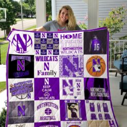 Northwestern Wildcats Quilt