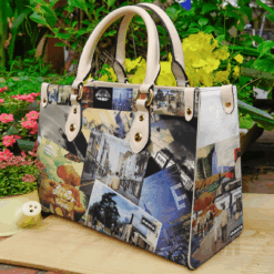Oasis Band Leather Handbag