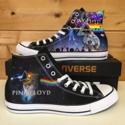 Pink Floyd High Top Shoes
