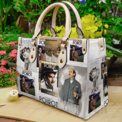 Hercule Poirot Leather Handbag