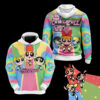 Powerpuff Girls Zip Hoodie 3D
