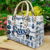 Tampa Bay Rays Leather Handbag