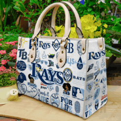 Tampa Bay Rays Leather Handbag