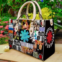 Red Hot Chili Peppers 7 Leather Handbag