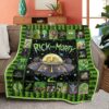 Rick And Morty Quilt