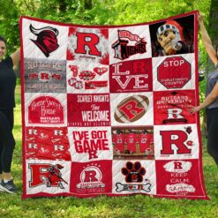 Rutgers Scarlet Knights Quilt