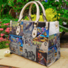 Sos Band Leather Handbag