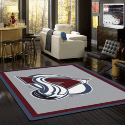 Colorado Avalanche Area Rug