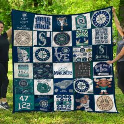 Seattle Mariners Lover Quilt