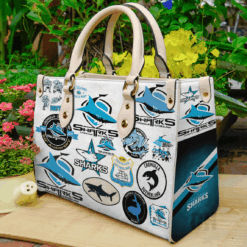 Cronulla Sharks Leather Handbag
