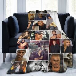 Shemar Moore Fleece Quilt