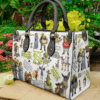 Shrek Black Leather Handbag