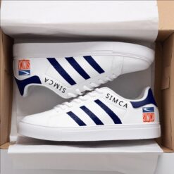 Simca Blue Stan Smith Shoes