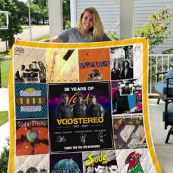 Soda Stereo Quilt