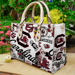 South Carolina Gamecocks Leather Handbag