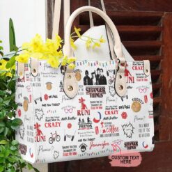 Stranger Things Show Leather Handbag