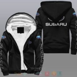 Subaru Black Fleece Jacket