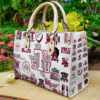 Texas Southern Tigers Leather Handbag