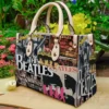 The Beatles 4 Lover Leather Handbag