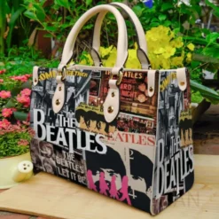 The Beatles 4 Lover Leather Handbag
