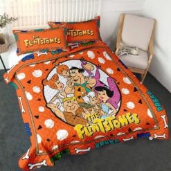 The Flintstones Quilt Bedding Set