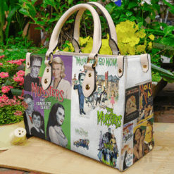 The Munsters Tv Show Leather Handbag