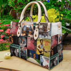 Townes Van Zandt Leather Handbag