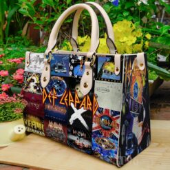 Def Leppard Leather Handbag