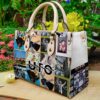 Ufo Leather Handbag