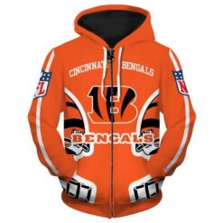 Chicago Bears 1G Zip Hoodie 3D