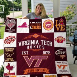 Virginia Tech Hokies 1 Quilt