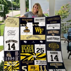Wake Forest Demon Wf Quilt