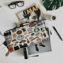 The Peaky Blinders Leather Zip Organizer Wallet