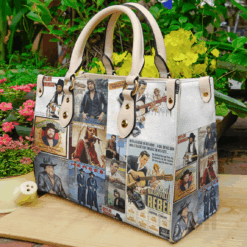Waylon Jennings Leather Handbag