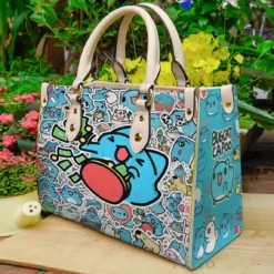 Bugcat Capoo Leather Handbag