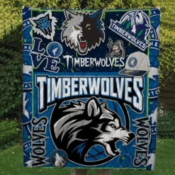 Minnesota Timberwolves 2 Quilt