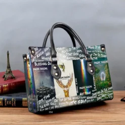 Imagine Dragons 3 Leather Handbag