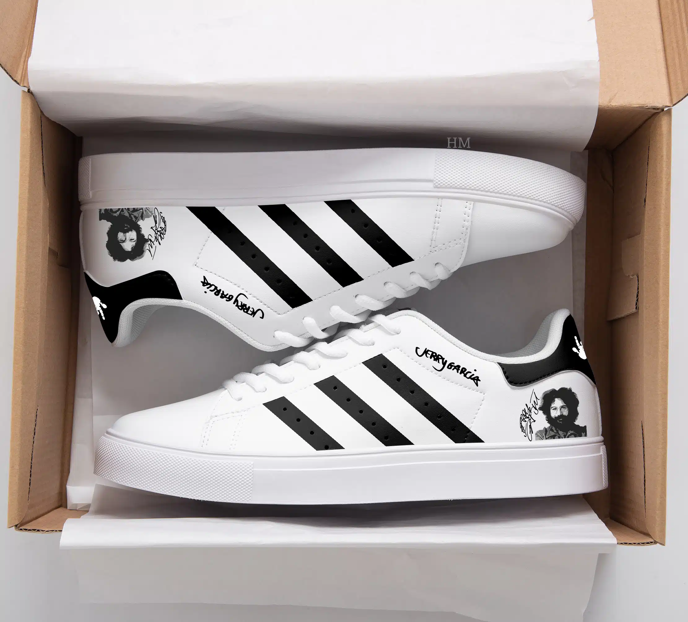Jerry Garcia Stan Smith Shoes