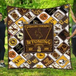Wyoming Cowboys Lover Quilt