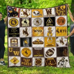 Wyoming Cowboys Quilt