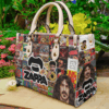 Frank Zappa Lover Leather Handbag