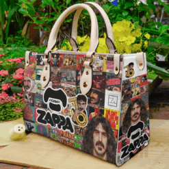 Frank Zappa Lover Leather Handbag