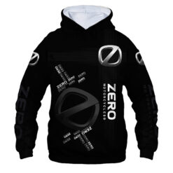 Zero Motorcycles 1G Zip Hoodie 3D