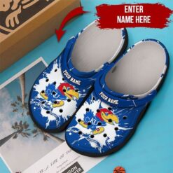 Kansas Jayhawks Soft Clogs