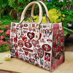 San Francisco 49Ers Leather Handbag